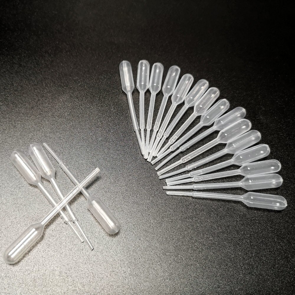 0.2ml to 2ml Plastic Dropper Pasteur Pipet, Pap St... – Grandado
