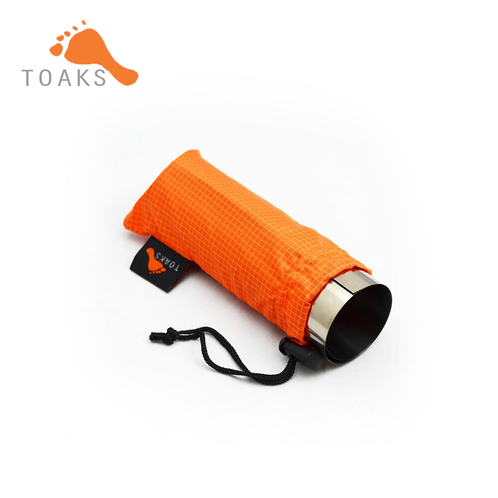 TOAKS Titan Windschutz Camping Herde Wind Schild Gas Herde Winddicht Ultraleicht für Camping Picknick Zubehör WSC-01