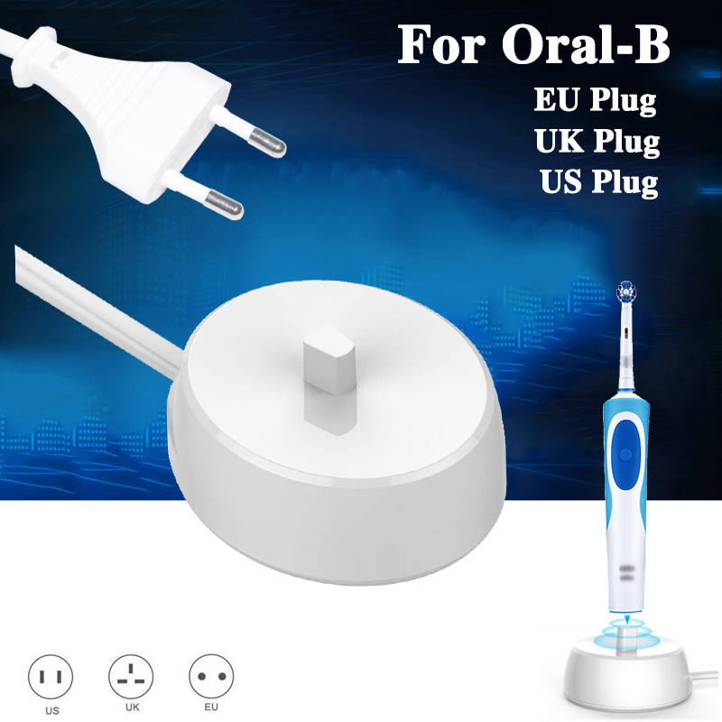 EU plug Elektrische tandenborstel Oplader Voor Orale B 3737 4736 4717 4729 8850 3756 Pro 7000 1000 2000 3000 elektrische tandenborstel Oplader