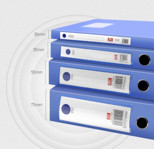 5 pcs of file box A4 folder information book to accept plastic box of large capacity office supplies