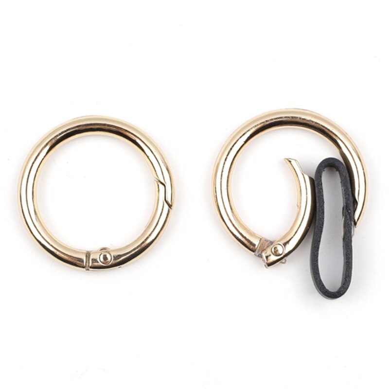 PU Leather Strap Detachable Spring Clasp Replacement for Handmade Beach Bag Bucket Handbags Top Handle Bags and