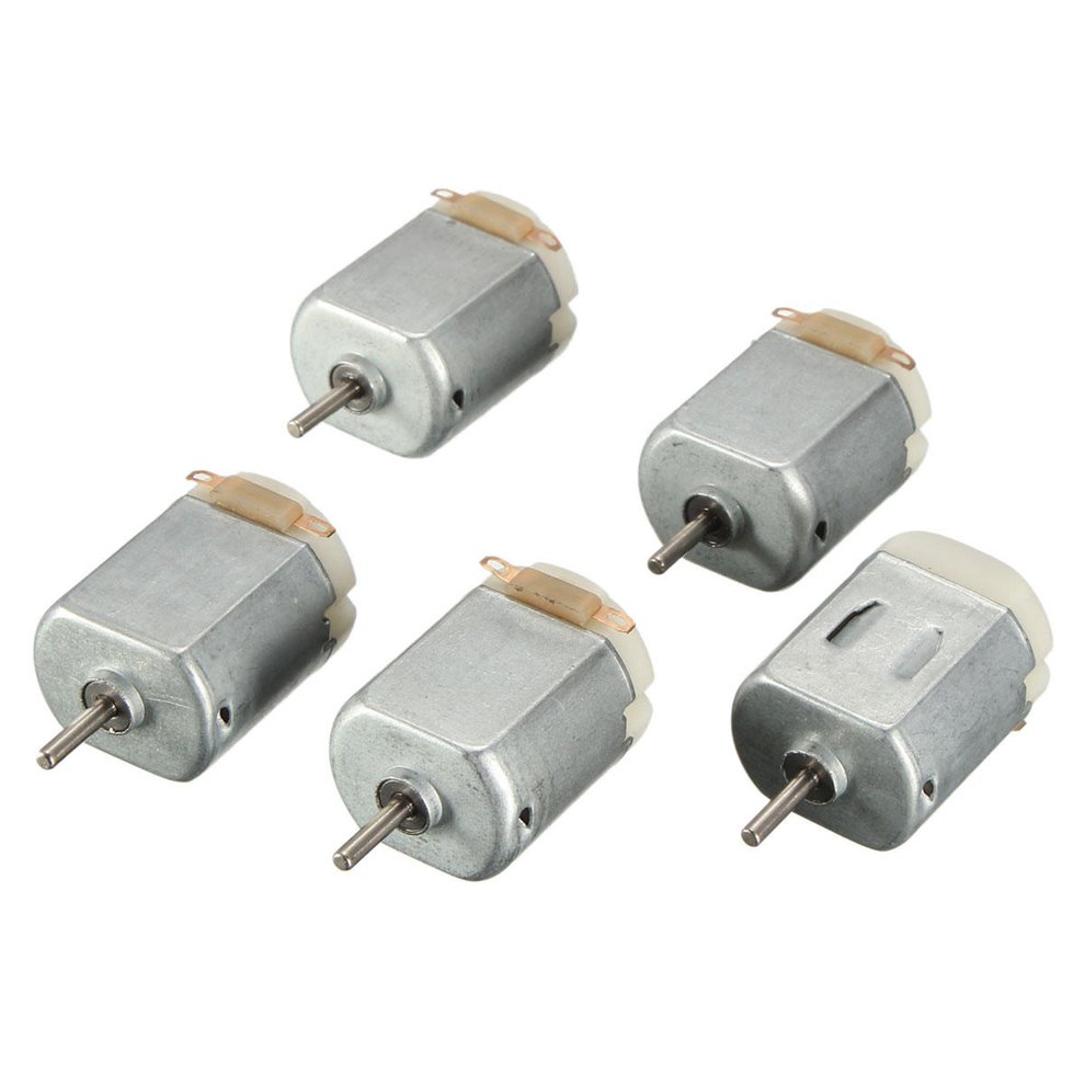 5 uds Dc 3v Mini Motor para Arduino Diy inteligente coche accesorios
