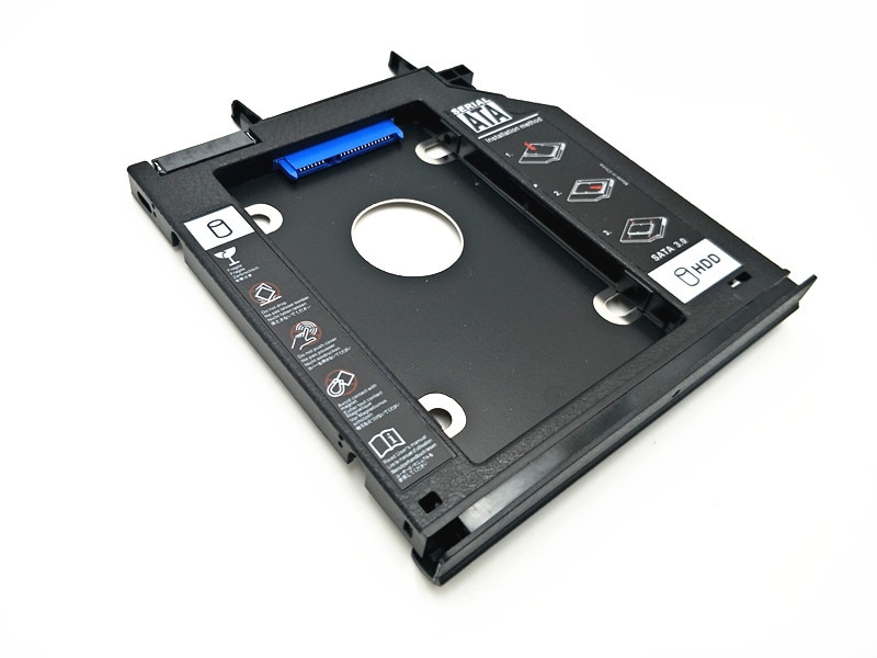 Disco Duro SSD 2 ° HDD caddy para Lenovo IdeaPad Y500 Y500N Y510P + bisel