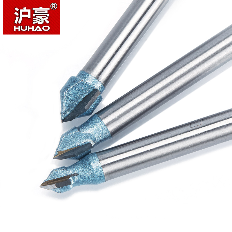 HUHAO 1 Uds 1/2 "1/4" vástago fresas de enrutador de grado Industrial para madera 90 Deg V tipo ranurado cortador de tungsteno herramienta de tallado de carpintería