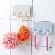 Phone Charging Holder Hook Socket Strong Sticky Adhesive Cell Phones Stand Rack Bathroom Hanging Shelf Razor Hanger