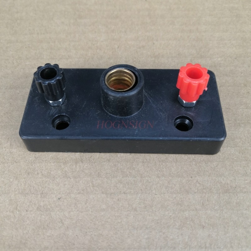 Experimento de física circuito eléctrico boca de tornillo bombilla pequeña soporte de lámpara de cuentas eléctrico serie y equipo de experimento paralelo