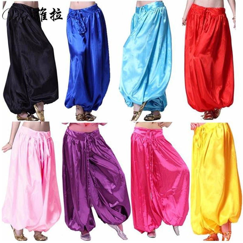 Pantalones de Harem Tribal para danza del vientre, pantalones indios de Bellydance, pantalones de linterna egipcia para Navidad, pantalones sueltos de colores surtidos, 2022