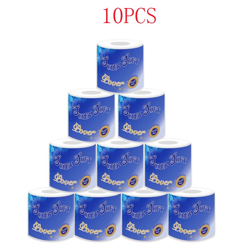 Soft Toilet Paper Bath Tissue Household Wood Pulp Lint-free Cleaning Paper Comfortable Sanitary Toilet Paper Tissue