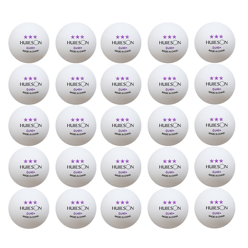 10/20/30/50 Uds. Pelotas de ping pong de 3 estrellas DJ40mm 2,8g pelotas de tenis de mesa blanco naranja amateur pelotas avanzadas para competición de entrenamiento diario