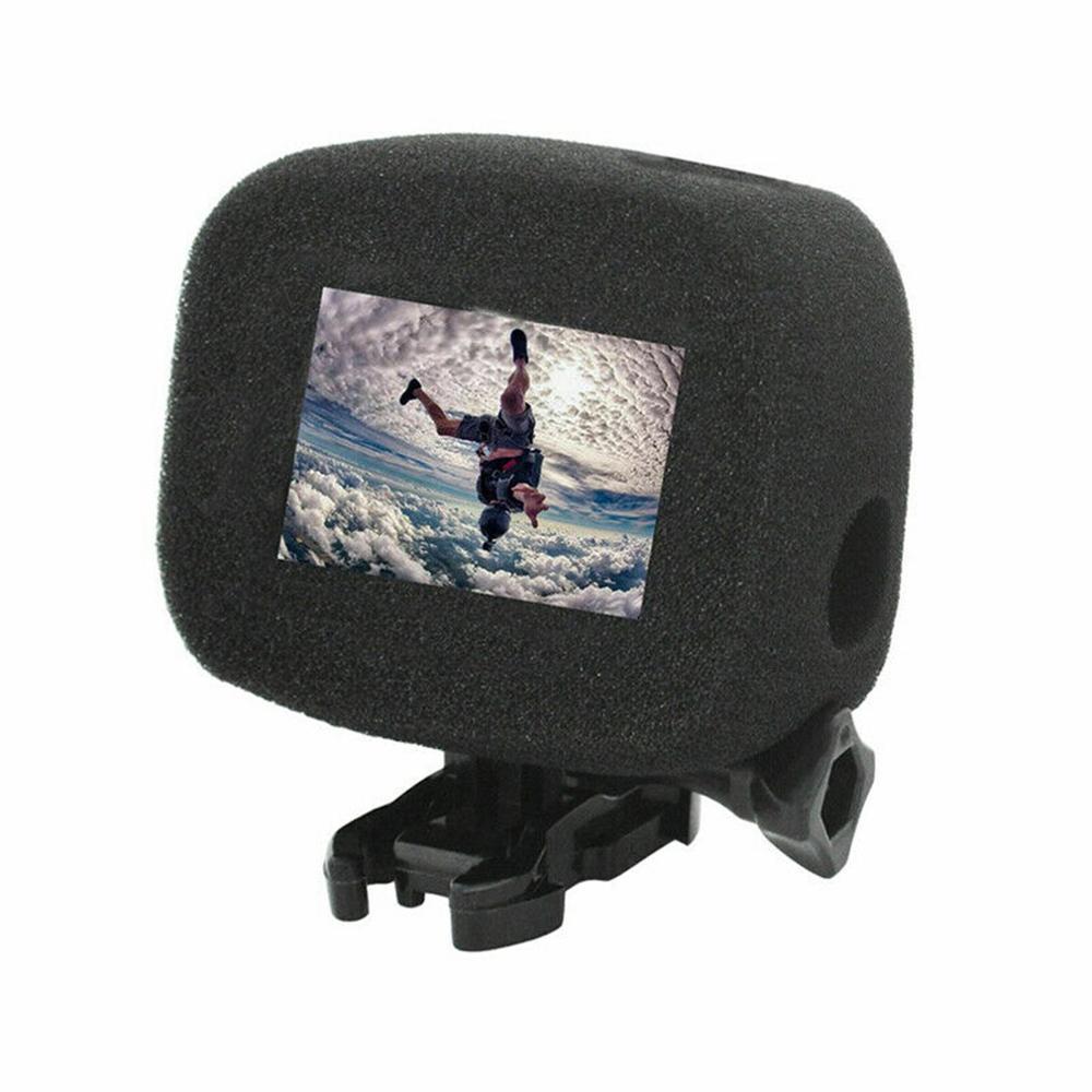 Housse de protection en mousse pour caméra Gopro Hero 7 6 5, étui coupe-vent, réduction du bruit, cadre de pare-vent