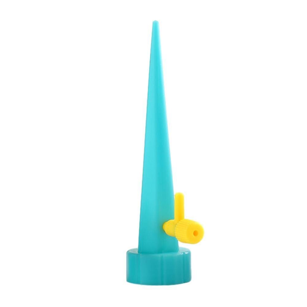Auto Drip Irrigation Watering System Automatic Watering Spike for Plants Flower Indoor Household Waterers Bottle dripping device: blue 6pcs