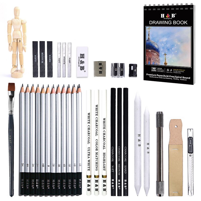 145 Pz Set Artistico Deluxe Alluminio Artisti Custodia Pittura