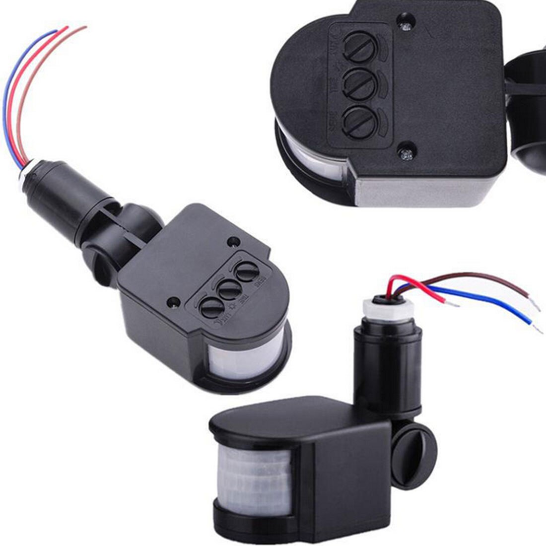 LED Motion Sensor 12 V Automatische Infrarood PIR Beweging Detector Wall Mount Timer Outdoor 12 Volt Sensor Lichtschakelaar