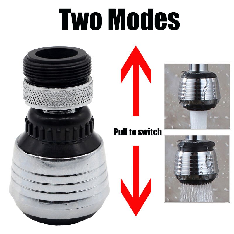 Eheh Waterbesparende Kraan Beluchter Keuken Badkamer Water Waskolf Douchekop 360 Rotate Swivel Kraan Filter