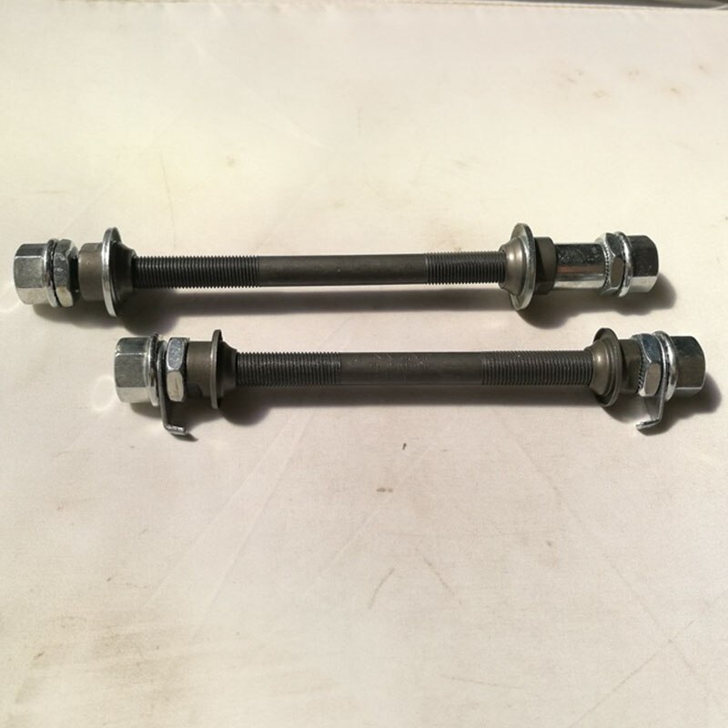 Mountain bike solid axle, ball hub solid rear axle, ball 150mm front axle, 180mm rear axle