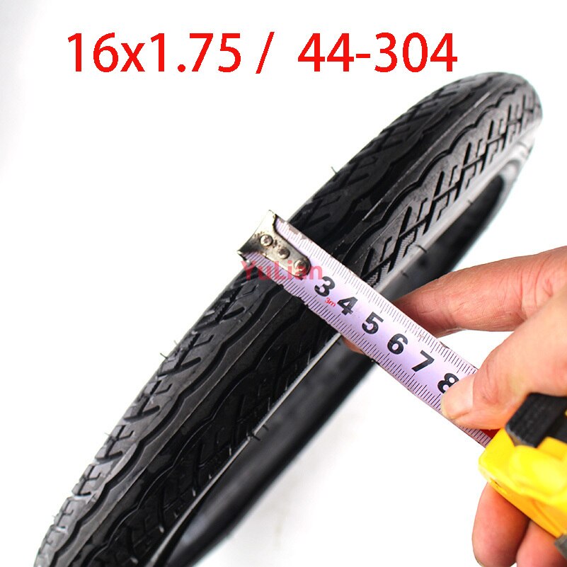 16X1.75 Fiets Banden Explosieveilige Rubber Banden Grootte 16X1.75 44-304 fiets Binnenste En Buitenste Band