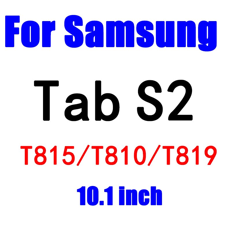 Tempered Glass For Samsung Galaxy Tab E 8.0 9.6 inch T560 T561 S3 9.7 inch S2 8.0 10.1 S 8.4 10.5 Tablet Screen Protector Flim