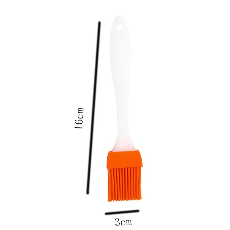 Pincéis de silicone europeus para assar, ferramenta de cozinha com escala, pincel para assar pão, cozinhar, raspar, grelhar: 1pc brush