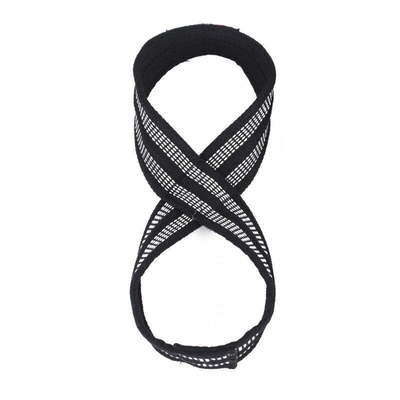Pulseira de levantamento de peso, cinta de pulso para flexão horizontal, powerlifting, fitness, 1 peça zt08: M