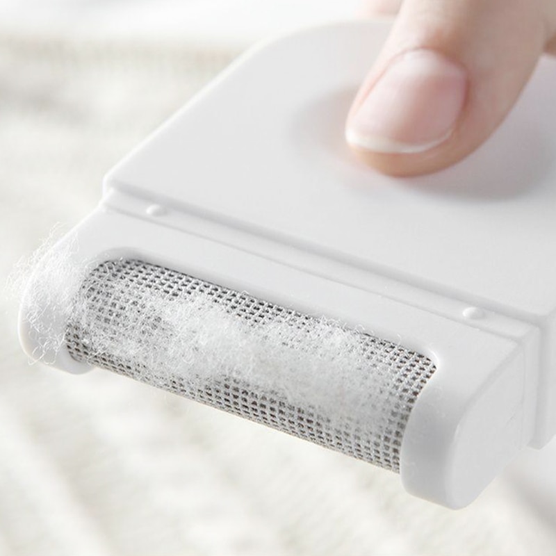 Mini Clothes Hair Ball Lint Remover Manual cleaning brush tools Sweater Shaver solid portable lint sticking roller