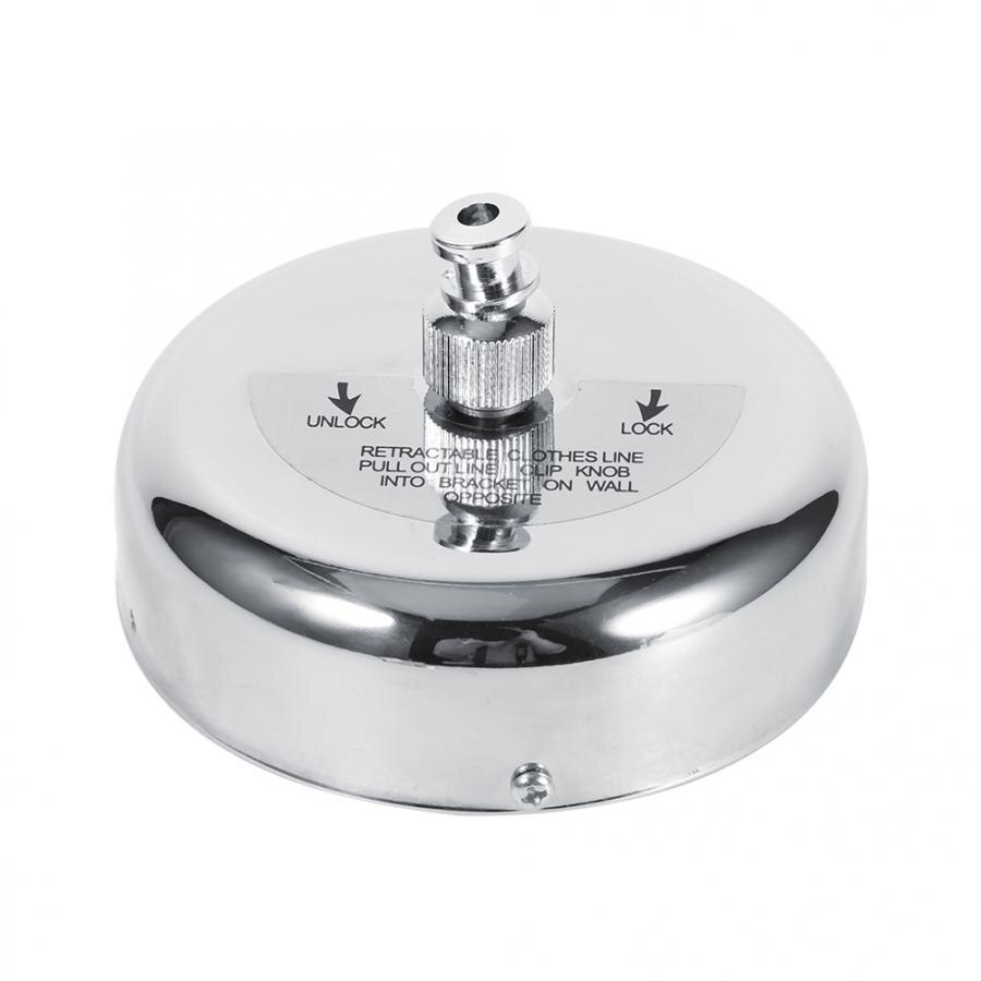 Stainless Steel Retractable Clothes Line Dryer Indoor Outdoor Laundry Single Clothesline Home Use