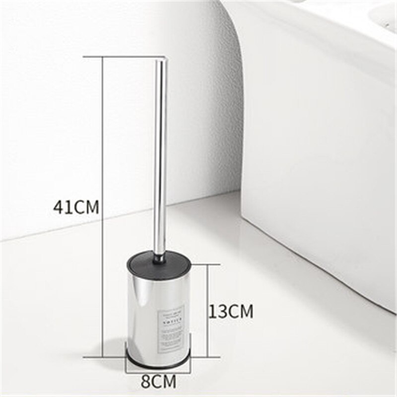 Spazzola di pulizia di tipo durevole di vendita calda per servizi igienici Set porta scopino in acciaio inossidabile Set bagno bagno Hardware oro/cromo: Style A chrome