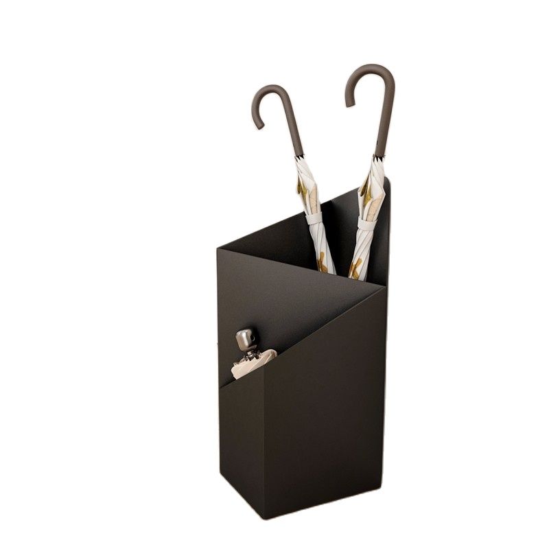 Iron Umbrella Stand Free Standing Umbrella Holder Organizer Non-Slip Umbrella Storage Rack Shelf For Home Hallway Entryway: black