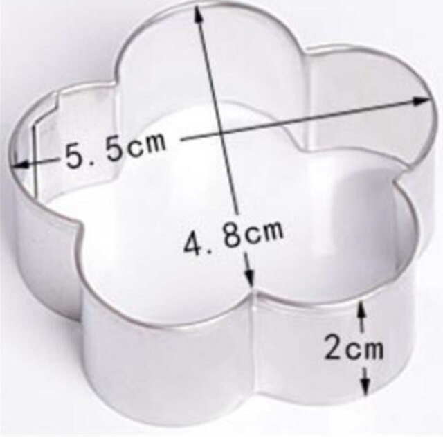 1PC Cookie Cutter Biscuit Press Stamp Embosser Sugar Pasty Cake DIY Baking Mould Pasteleriay Reposteria Accesorios Baking Tools: flower