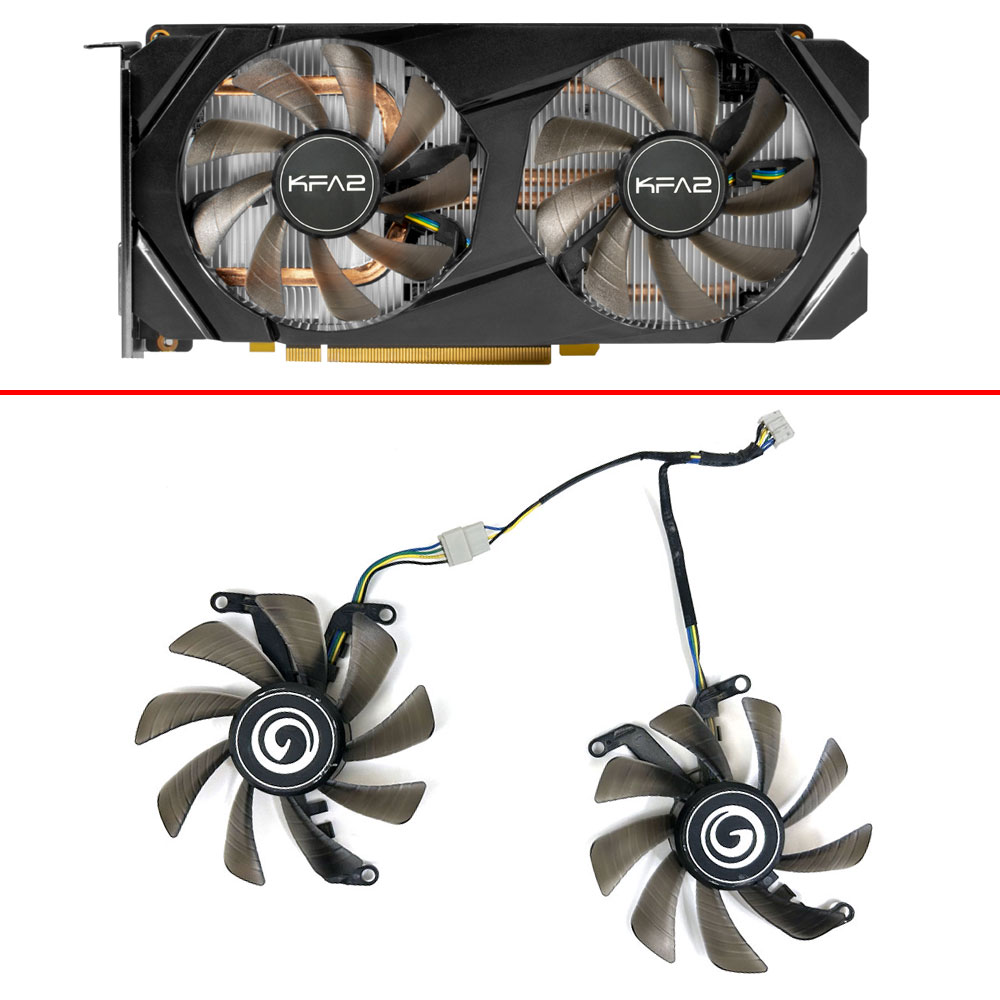 Lüfter für kfa2 galax geforce rtx 2060 2070 super gtx1660 1660ti gtx1660 super grafikkarten lüfter 85mm 4pin TH9215S2H-PAA01