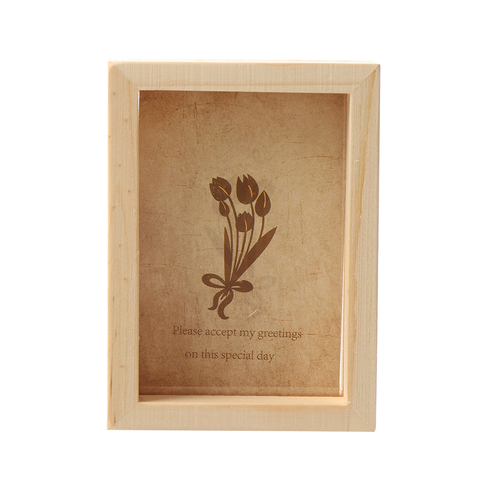 1 UNID Multi Vintage Decorativo Marco de Fotos En Línea Home Decor Art Boda Mini Marcos de Fotos De Madera DIY Casa Decor