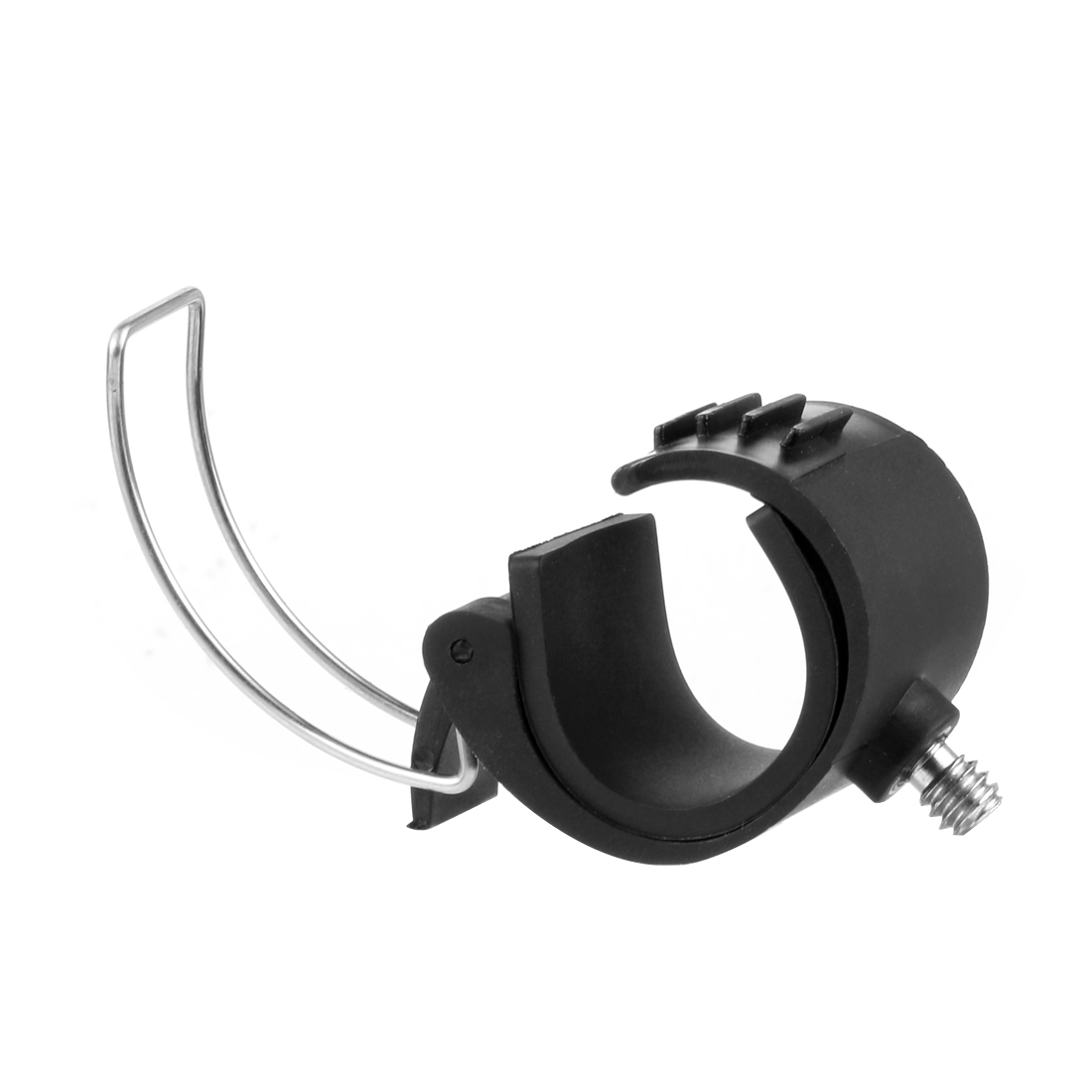 BGNing Auto Selfie Lock Clip Stick monopié de mano hebilla ajustable adaptador de soporte de teléfono para Gopro HERO 8 7 6 5 Cámara de Acción
