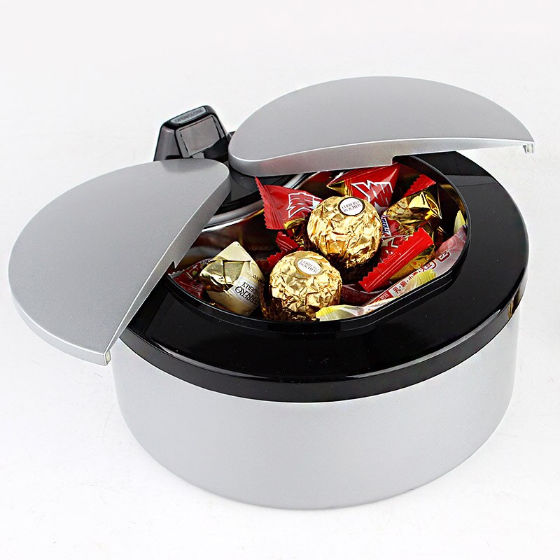 Ninestars NST Smart Desk trash can induction home desktop mini trash can table trash can candy storage bucket From xiaomi youpin: Grey