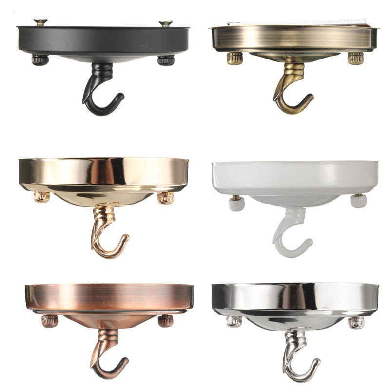 ceiling cover plate hook pendant lamp decoration metal accessories chandelier Parts Vintage Ceiling Holder For Light Fitting