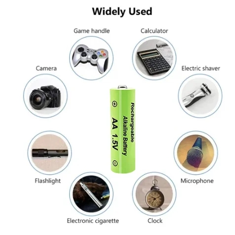 1.5V AA3800mAh rechargeable battery, 1 5V charger, AA flashlight, toy watch, MP3 player, wireless keyboard, wireless mouse