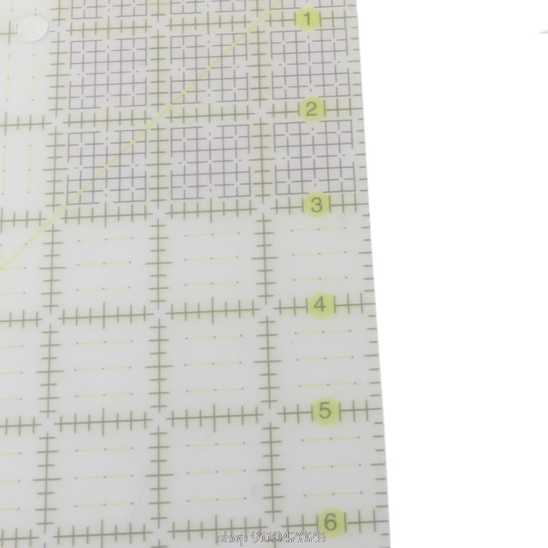 Multifunction Acrylic Patchwork Drawing Ruler Quilting Sewing Measuring Yardstick Tool Home Tailor N13 20