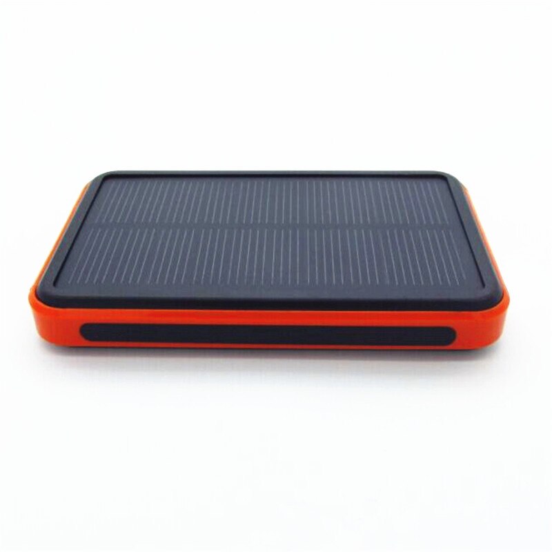 Colaier Waterdichte Solar Echte 10000 mAh Dual USB Externe Polymer Batterij Oplader Outdoor Licht Lamp Powerbank Universele