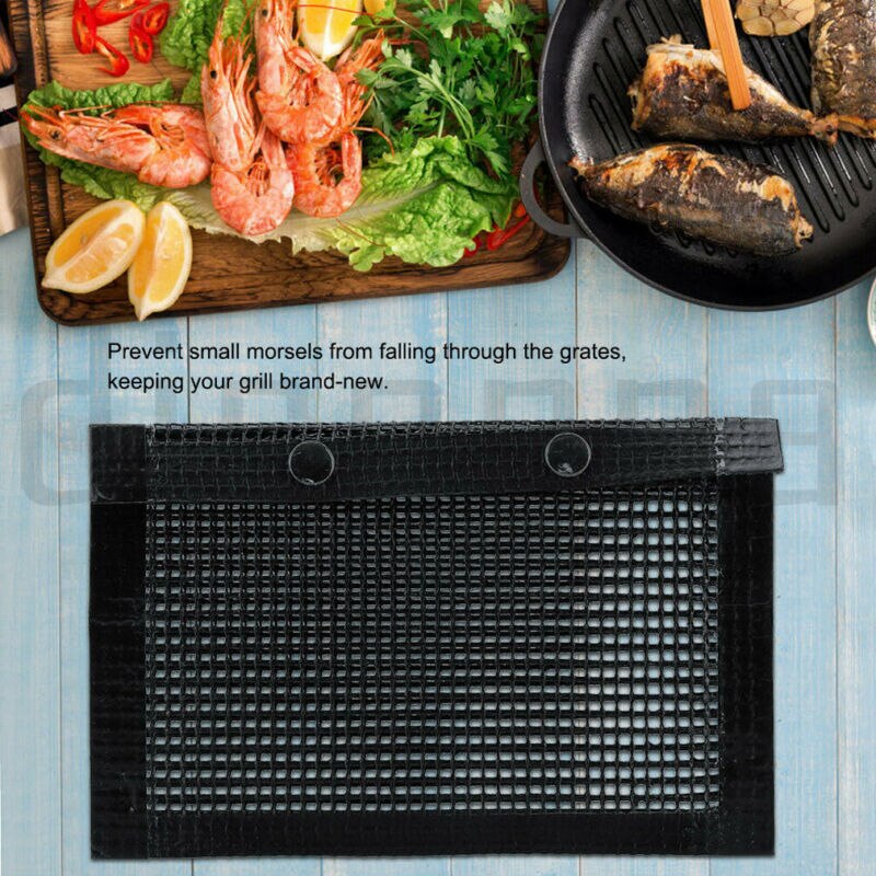 Non-Stick Mesh Grilling Bag Outdoor Picnic Tool Bolsa De Barbacoa Reusable and Easy to Clean Non-Stick BBQ Bake Bag