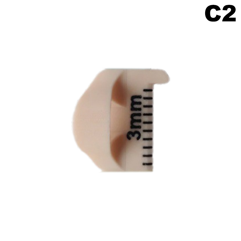 Sewing Needle Gauge Measuring Tool, Finger Ruler Sewing Template For Equal Stitches, Finger Protector, DIY Stitching Guide Tool: Dark Grey