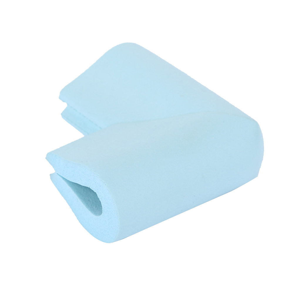 A forma di U tavolo scrivania Angolo Morbido Della Copertura Della Protezione di Sicurezza Del bambino Mobili guardia Bordo di Cura Del bambino di Sicurezza anti-collisione angolo per Interni: leggero blu