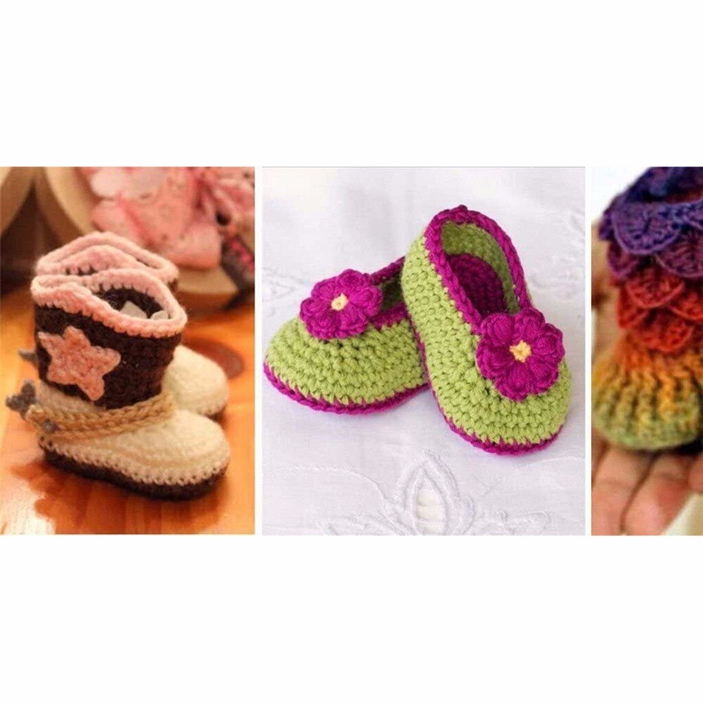 14 Set Knitting Needles Multi Coloured Aluminium Crochet Hooks Yarn Sewing Needles Set 2mm-8mm Punch Needle Crochet Hook