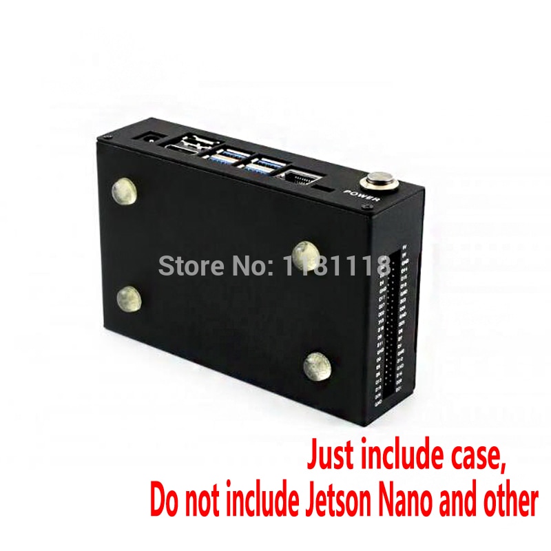 Jetson nano boîtier en métal pour jetson nano kit de développement, jetson-nano-case-(b)