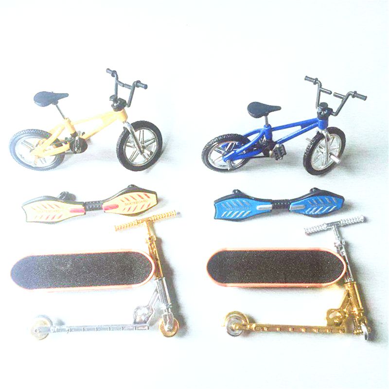 Mini Scooter Two Wheel Scooter Children's Educational Toys Finger Scooter Bike Fingerboard Skateboard