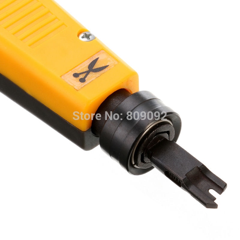 Herramienta de perforación de TL-110B de impacto para alambre de asiento, Terminal de corte de cable terminado, Telecom IDC 110 88, herramienta de inserción de bloques