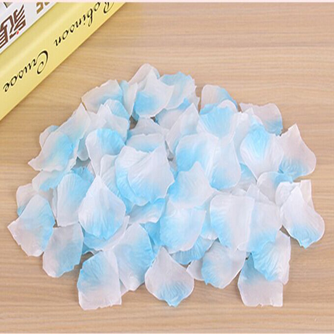 Pétales de roses décoratifs, 1000 fleurs artificielles en soie, pour un mariage: as the picture 9