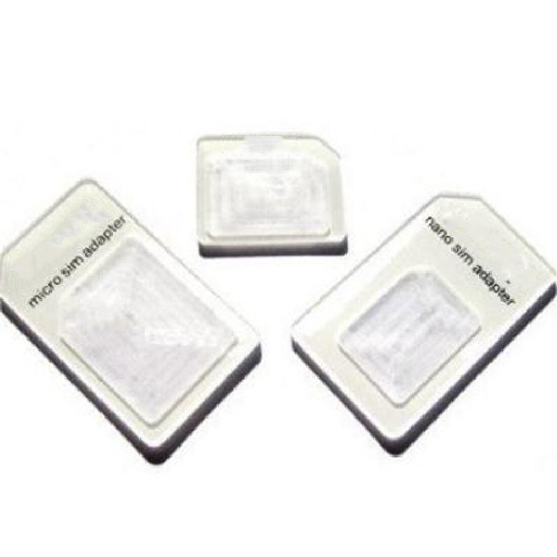 Simkaartadapter 3 in micro simkaartadapter met uitwerppinsleutel retailverpakking voor 1 5/5s/6/6s/  80 70