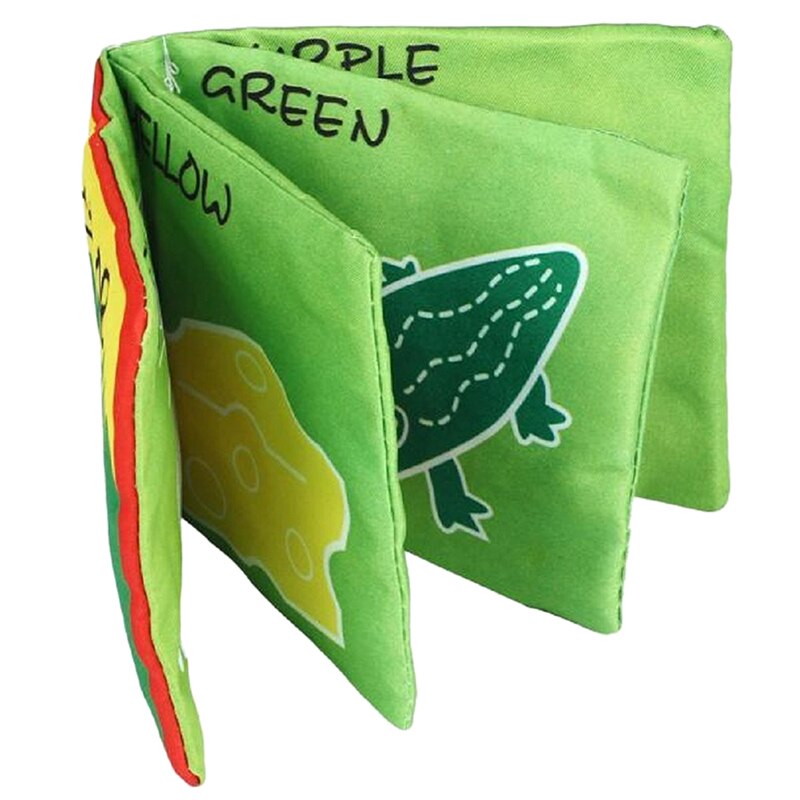 Children early education Soft Cloth, Paper, Learning, Intelligence, Children Picture Book (Color)