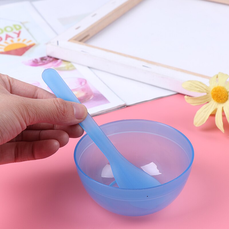 2 in 1 diy kasvonaamio sekoituskulho lusikkatikku harja kasvojenhoitosetti naisten kasvojen kauneussarjat työkalut