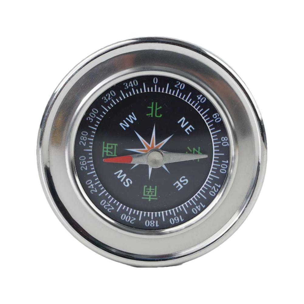 Outdoor Camping Compass 60mm Metal Steel Compass Waterproof Map -resistant Climbing Compass R6d3 I7y8