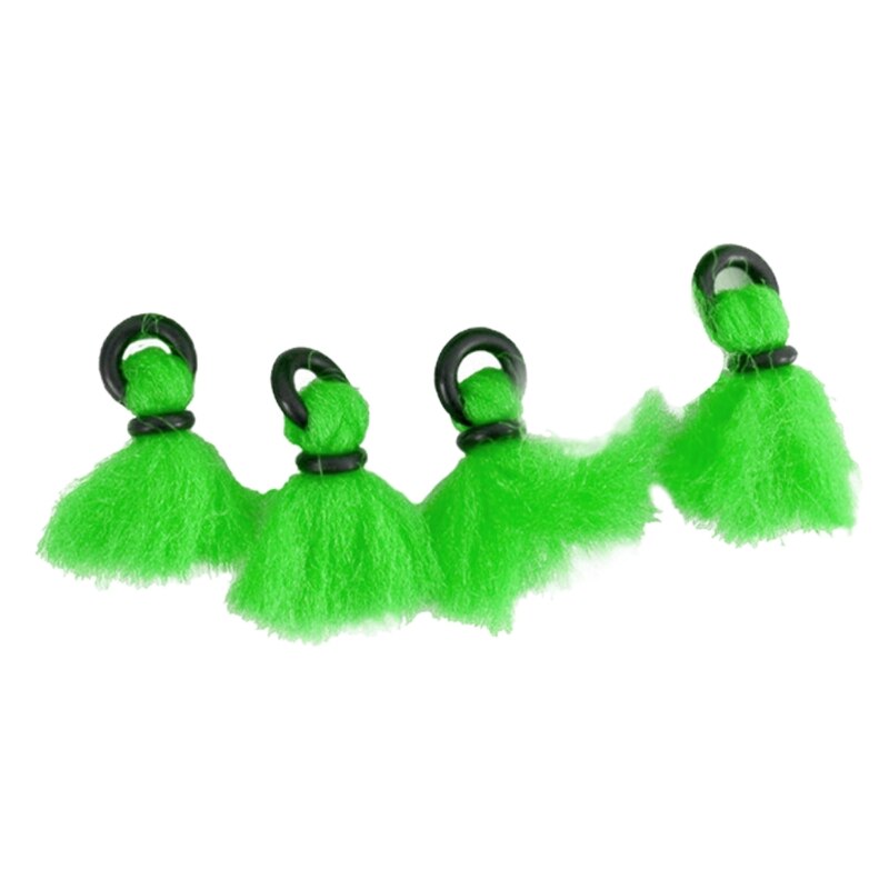 Indicateur de frappe en mousse flottante, accessoires de pêche à la mouche, 4 pièces/ensemble: GREEN B