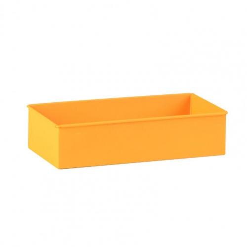 Exquisite Durable Minimalist Style Window Box Iron Flower Pot Rectangular for Yard: Yellow